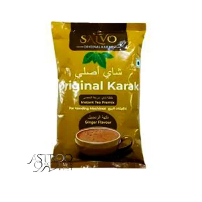 چای اصلی سالوو ۵۰۰ گرم با طعم زنجبیل - ginger salvo original karak