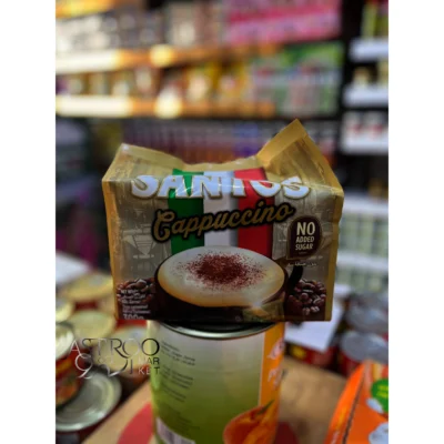 سانتوس رژیمی ۳۰۰ گرم ساشه ای - No added suger santos cappuccino